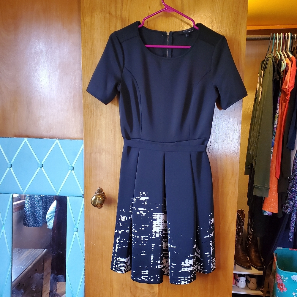 Black Elie Tahari for Design Nation Dress